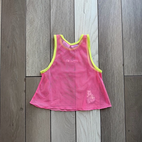 Disney Vintage Baby Winnie the Pooh mesh bathing suit coverup dress - Picture 5 of 5